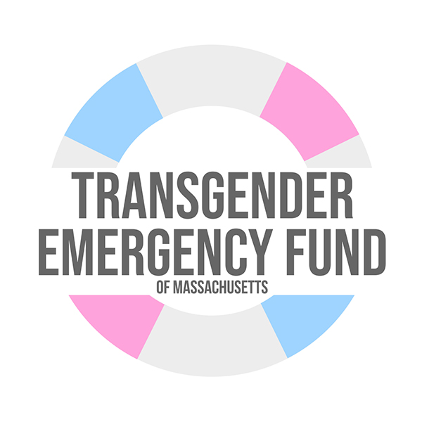 Transgender Emergency Fund, 2022 Boston Pride Community Fund Recipient, logo.