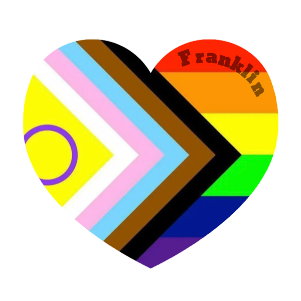 Franklin LGBTQ Alliance, 2022 Boston Pride Community Fund Recipient, logo.